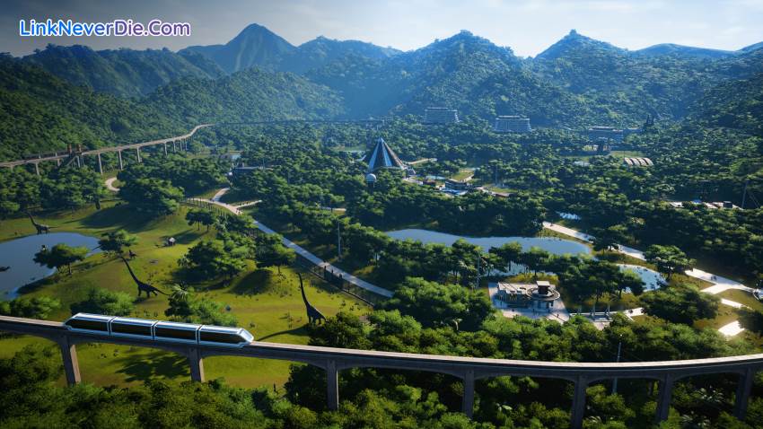 Hình ảnh trong game Jurassic World Evolution (screenshot) Hình ảnh trong game Jurassic World Evolution (screenshot)