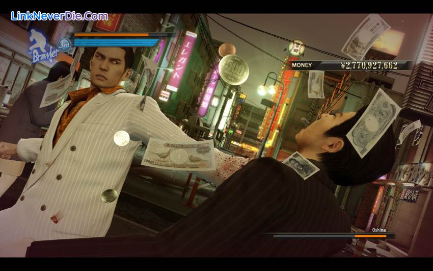 Hình ảnh trong game Yakuza 0 (screenshot) Hình ảnh trong game Yakuza 0 (screenshot)