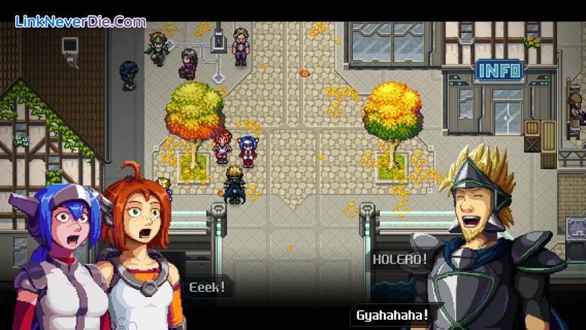 Hình ảnh trong game CrossCode (screenshot) Hình ảnh trong game CrossCode (screenshot)