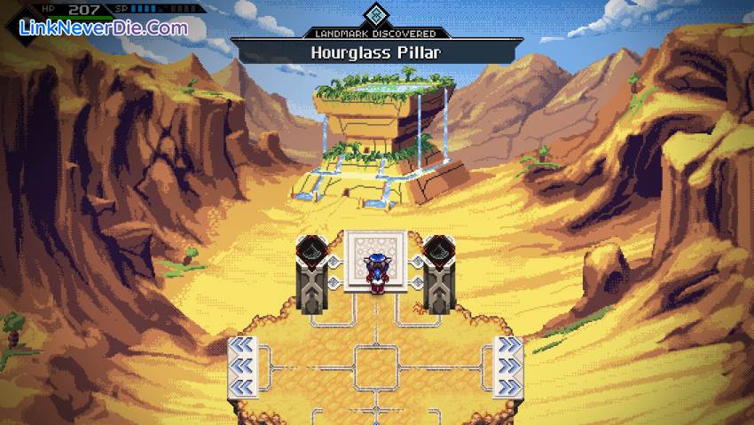 Hình ảnh trong game CrossCode (screenshot) Hình ảnh trong game CrossCode (screenshot)
