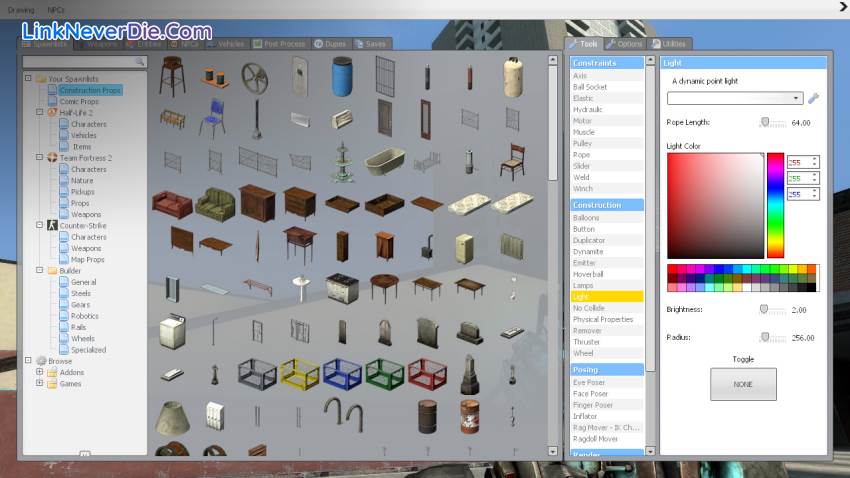 Hình ảnh trong game Garry's Mod (screenshot) Hình ảnh trong game Garry's Mod (screenshot)