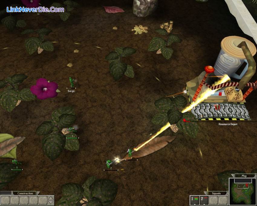 Hình ảnh trong game Army Men RTS (screenshot) Hình ảnh trong game Army Men RTS (screenshot)