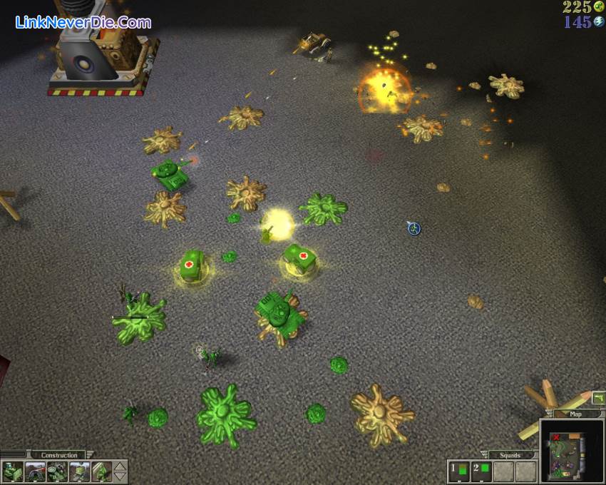 Hình ảnh trong game Army Men RTS (screenshot) Hình ảnh trong game Army Men RTS (screenshot)