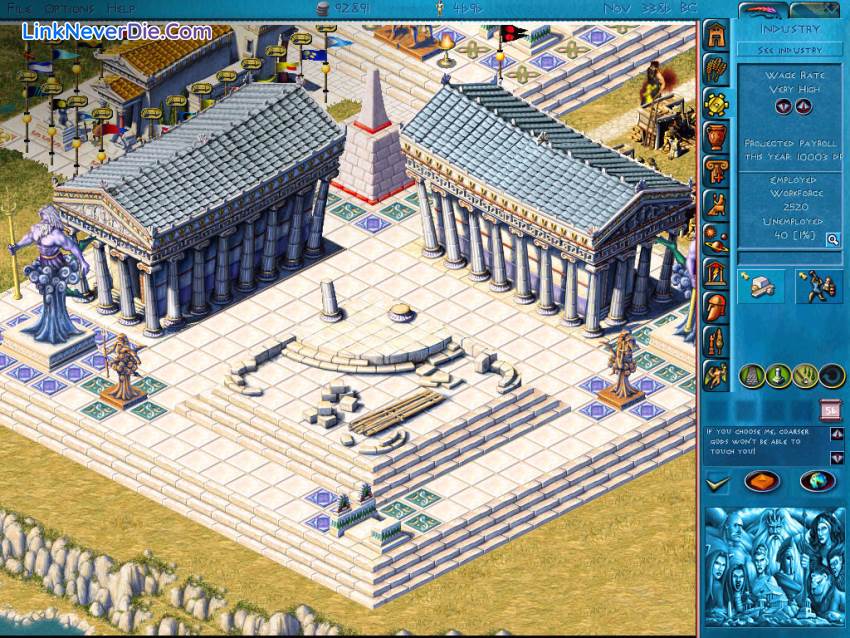 Hình ảnh trong game Zeus + Poseidon (Acropolis) (screenshot) Hình ảnh trong game Zeus + Poseidon (Acropolis) (screenshot)