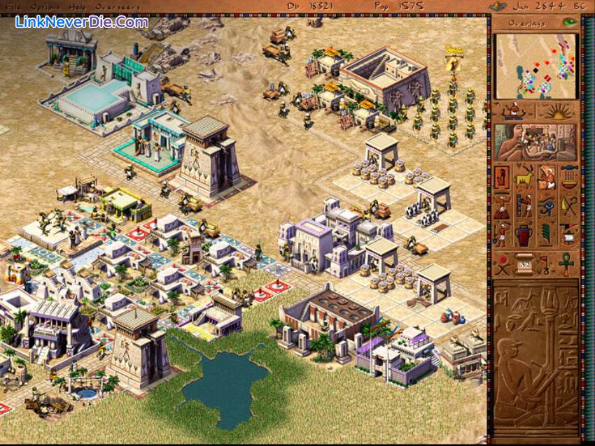 Hình ảnh trong game Pharaoh + Cleopatra (screenshot) Hình ảnh trong game Pharaoh + Cleopatra (screenshot)
