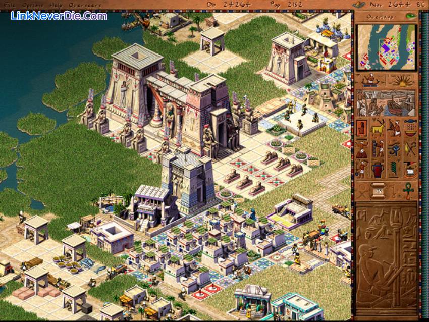 Hình ảnh trong game Pharaoh + Cleopatra (screenshot) Hình ảnh trong game Pharaoh + Cleopatra (screenshot)