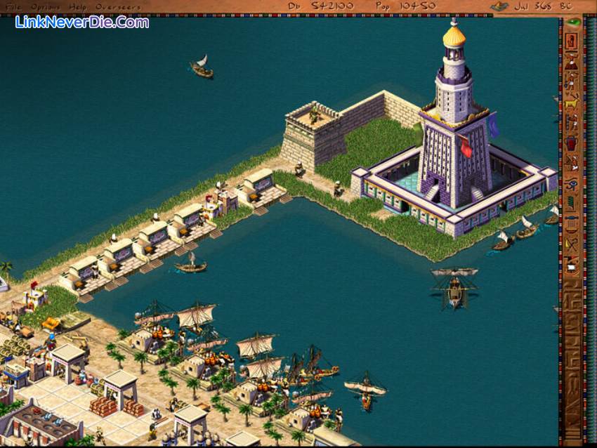 Hình ảnh trong game Pharaoh + Cleopatra (screenshot) Hình ảnh trong game Pharaoh + Cleopatra (screenshot)