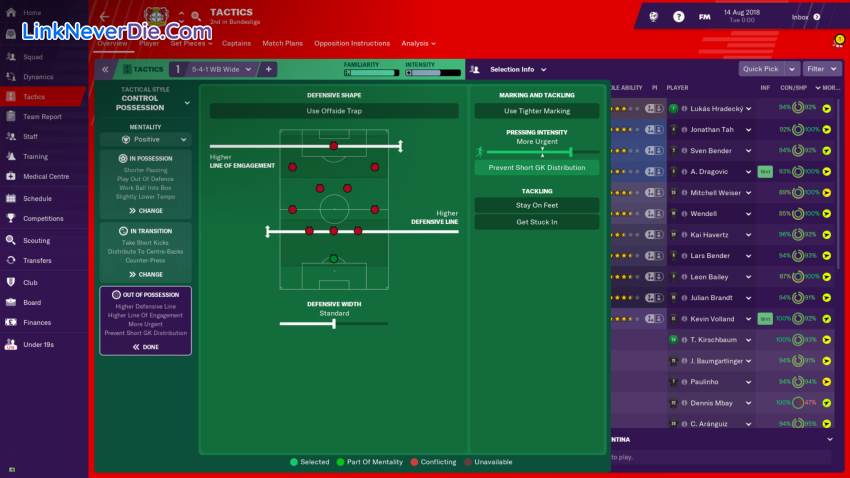 Hình ảnh trong game Football Manager 2019 (screenshot) Hình ảnh trong game Football Manager 2019 (screenshot)