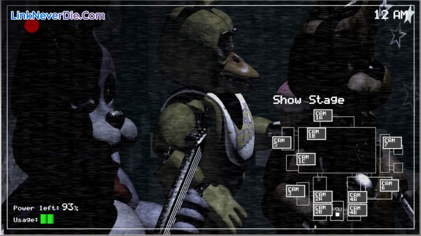 Hình ảnh trong game Five Nights at Freddy's (screenshot) Hình ảnh trong game Five Nights at Freddy's (screenshot)