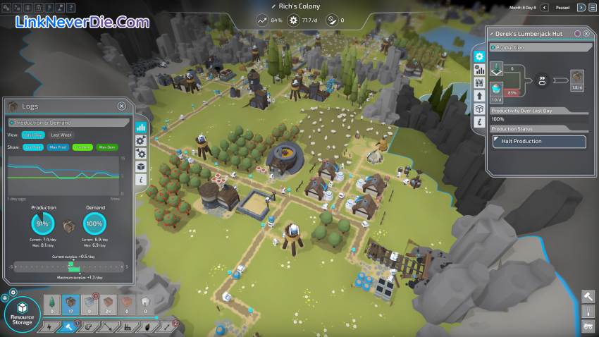 Hình ảnh trong game The Colonists (screenshot) Hình ảnh trong game The Colonists (screenshot)