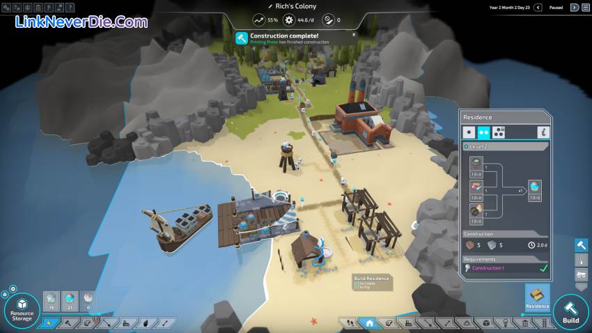 Hình ảnh trong game The Colonists (screenshot) Hình ảnh trong game The Colonists (screenshot)