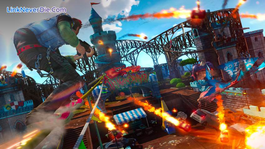 Hình ảnh trong game Sunset Overdrive (screenshot) Hình ảnh trong game Sunset Overdrive (screenshot)