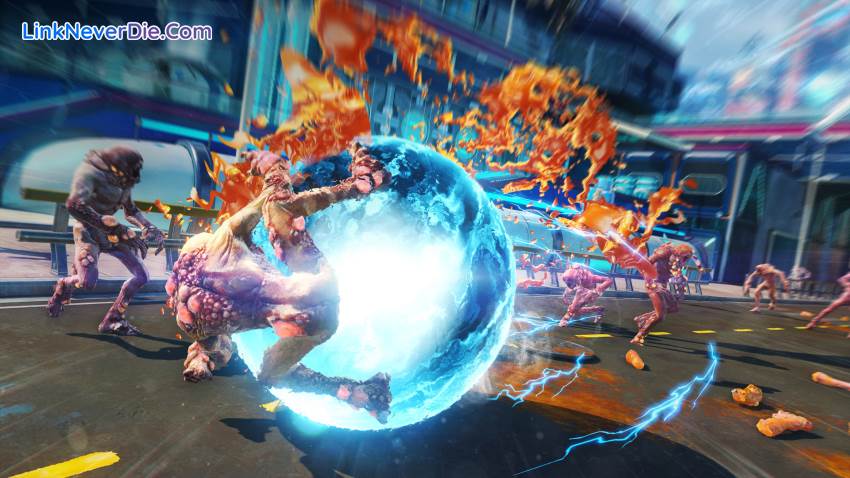 Hình ảnh trong game Sunset Overdrive (screenshot) Hình ảnh trong game Sunset Overdrive (screenshot)