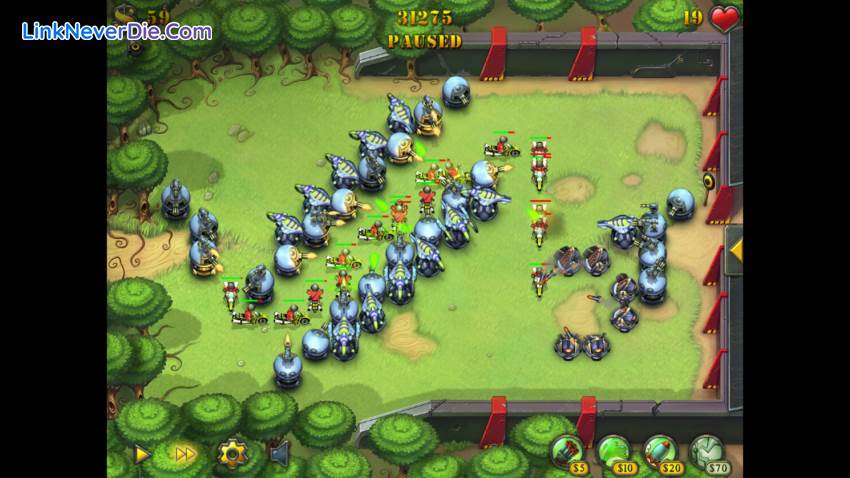 Hình ảnh trong game Fieldrunners (screenshot) Hình ảnh trong game Fieldrunners (screenshot)