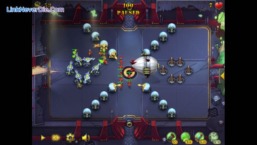 Hình ảnh trong game Fieldrunners (screenshot) Hình ảnh trong game Fieldrunners (screenshot)