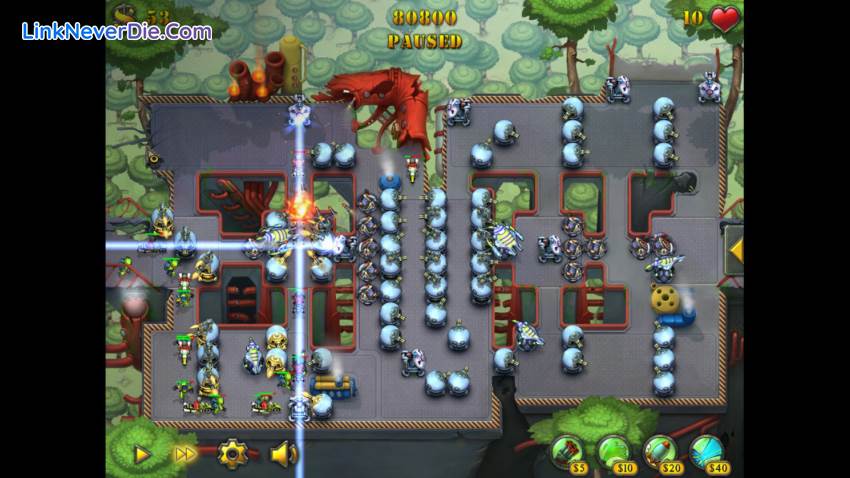 Hình ảnh trong game Fieldrunners (screenshot) Hình ảnh trong game Fieldrunners (screenshot)