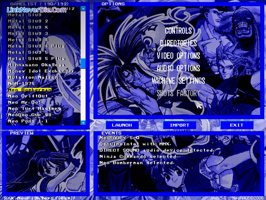 Hình ảnh trong game NEOGEO X Full Roms (181 Games) (screenshot) Hình ảnh trong game NEOGEO X Full Roms (181 Games) (screenshot)