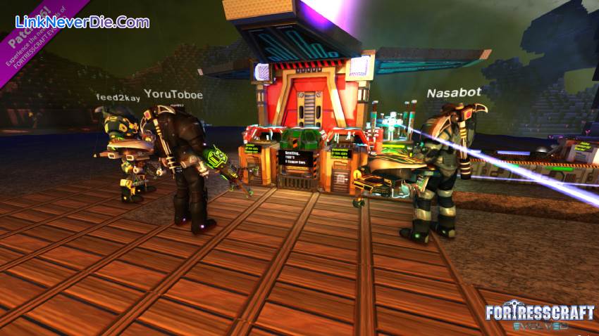 Hình ảnh trong game FortressCraft Evolved (screenshot) Hình ảnh trong game FortressCraft Evolved (screenshot)