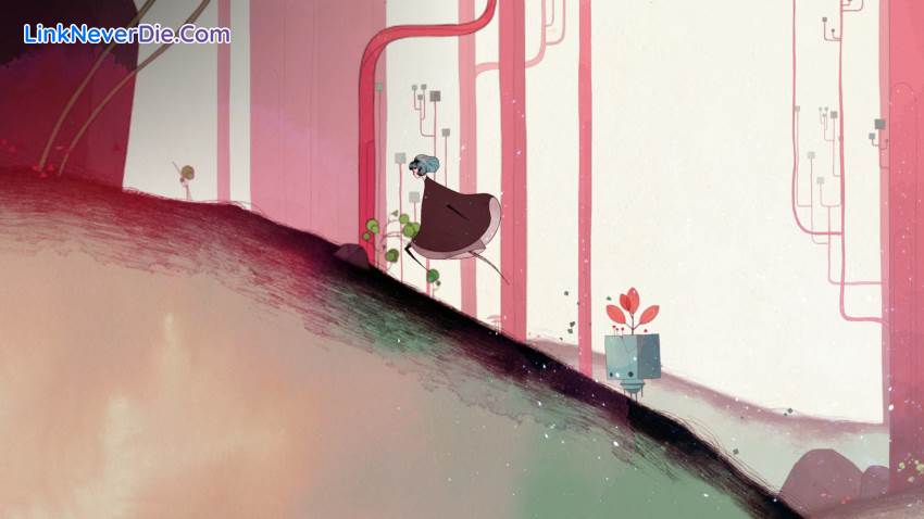 Hình ảnh trong game GRIS (screenshot) Hình ảnh trong game GRIS (screenshot)