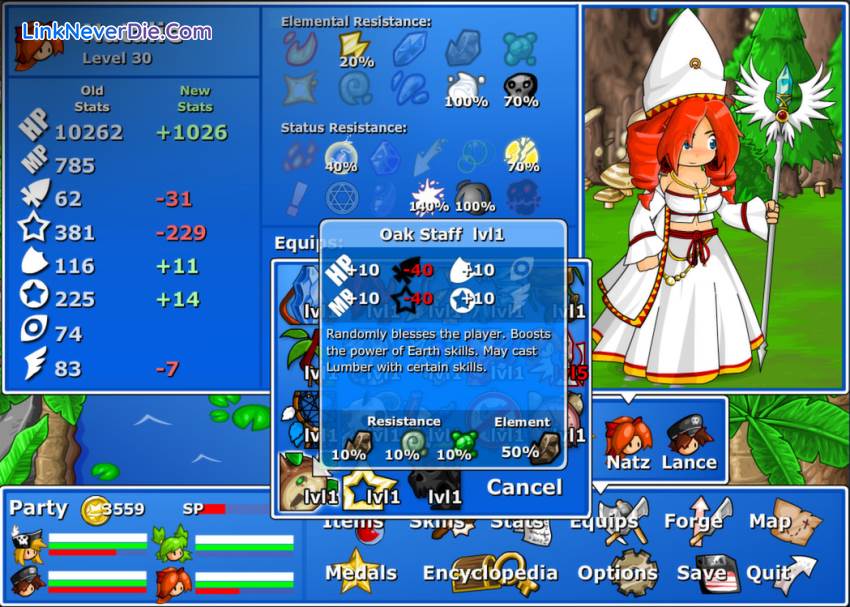 Hình ảnh trong game Epic Battle Fantasy 4 (screenshot) Hình ảnh trong game Epic Battle Fantasy 4 (screenshot)