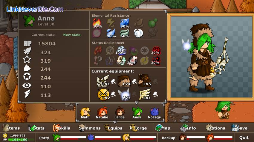 Hình ảnh trong game Epic Battle Fantasy 5 (screenshot) Hình ảnh trong game Epic Battle Fantasy 5 (screenshot)