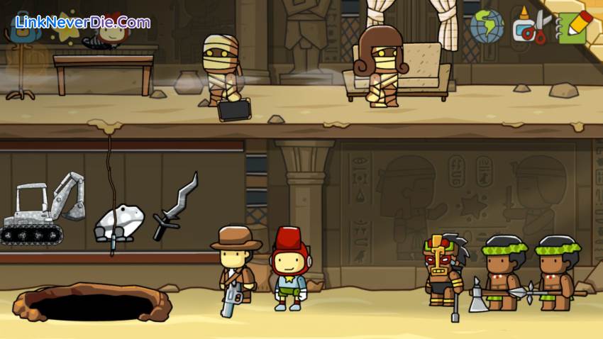 Hình ảnh trong game Scribblenauts Unlimited (screenshot) Hình ảnh trong game Scribblenauts Unlimited (screenshot)