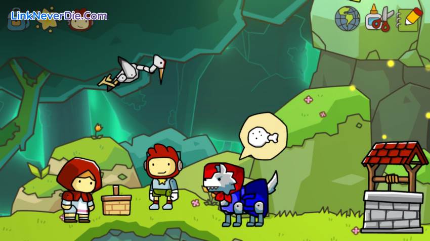 Hình ảnh trong game Scribblenauts Unlimited (screenshot) Hình ảnh trong game Scribblenauts Unlimited (screenshot)