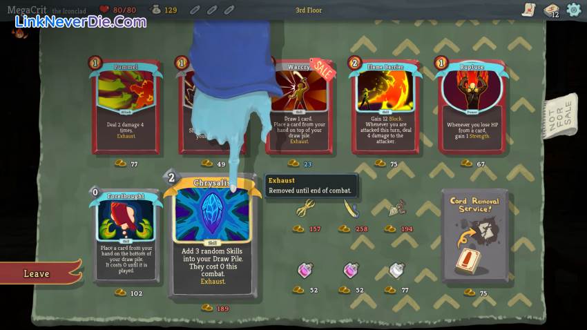 Hình ảnh trong game Slay the Spire (screenshot) Hình ảnh trong game Slay the Spire (screenshot)