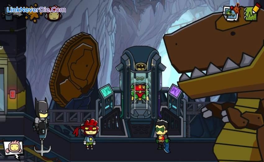 Hình ảnh trong game Scribblenauts Unmasked A DC Comics Adventure (screenshot) Hình ảnh trong game Scribblenauts Unmasked A DC Comics Adventure (screenshot)