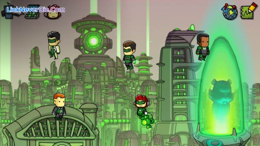 Hình ảnh trong game Scribblenauts Unmasked A DC Comics Adventure (screenshot) Hình ảnh trong game Scribblenauts Unmasked A DC Comics Adventure (screenshot)