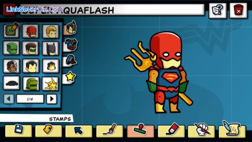 Hình ảnh trong game Scribblenauts Unmasked A DC Comics Adventure (screenshot) Hình ảnh trong game Scribblenauts Unmasked A DC Comics Adventure (screenshot)