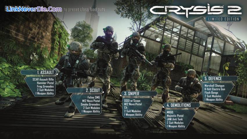 Hình ảnh trong game Crysis 2 (screenshot) Hình ảnh trong game Crysis 2 (screenshot)