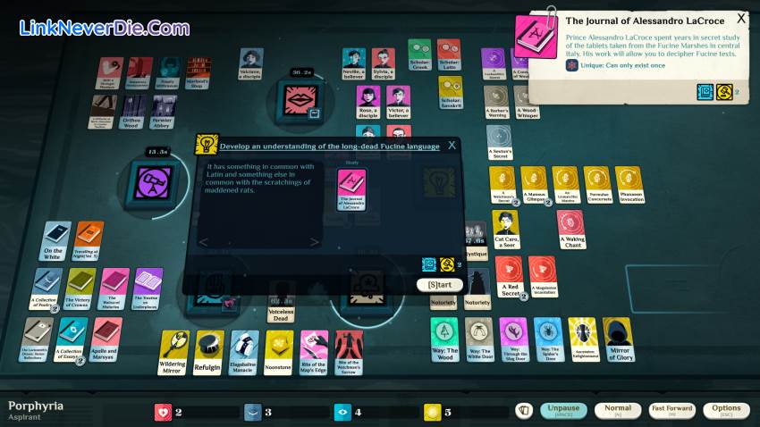 Hình ảnh trong game Cultist Simulator (screenshot) Hình ảnh trong game Cultist Simulator (screenshot)