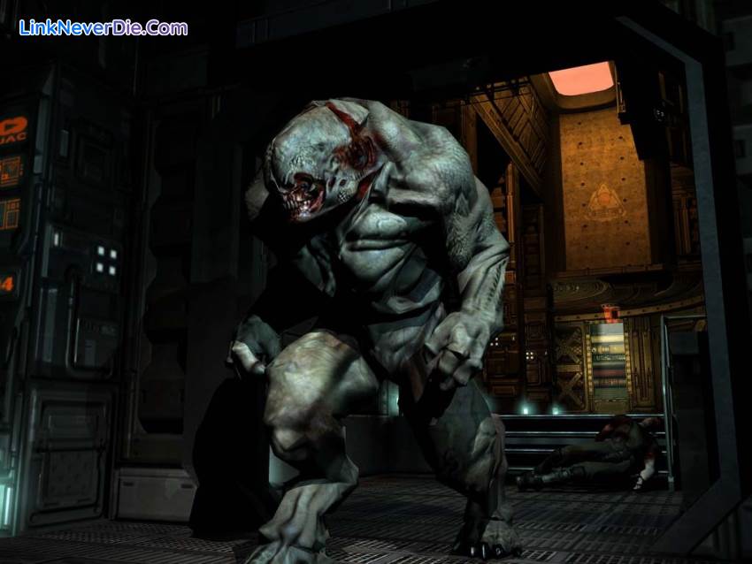 Hình ảnh trong game Doom 3 (screenshot) Hình ảnh trong game Doom 3 (screenshot)