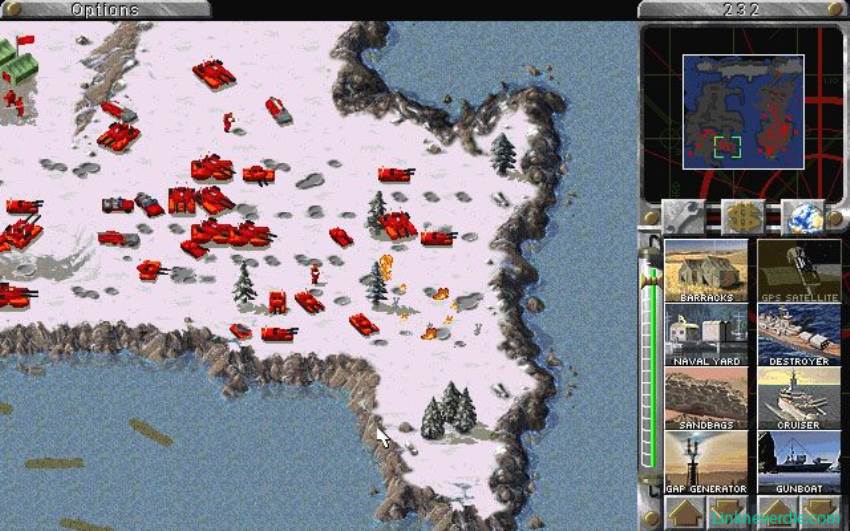 Hình ảnh trong game Command & Conquer: Red Alert (screenshot) Hình ảnh trong game Command & Conquer: Red Alert (screenshot)