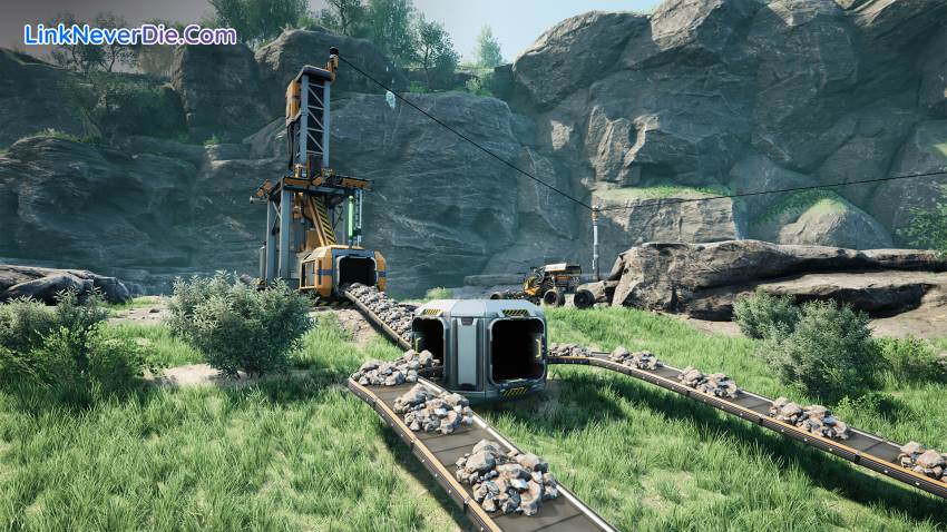 Hình ảnh trong game Satisfactory (screenshot) Hình ảnh trong game Satisfactory (screenshot)