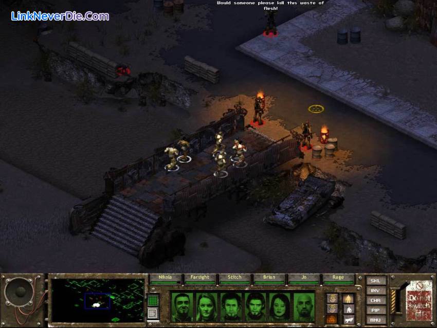 Hình ảnh trong game Fallout Tactics (screenshot) Hình ảnh trong game Fallout Tactics (screenshot)