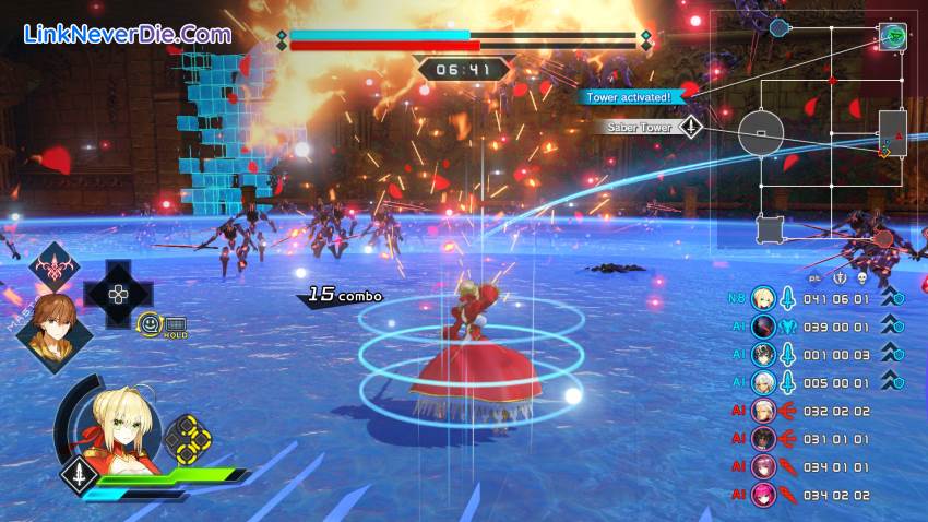 Hình ảnh trong game Fate/EXTELLA LINK (screenshot) Hình ảnh trong game Fate/EXTELLA LINK (screenshot)