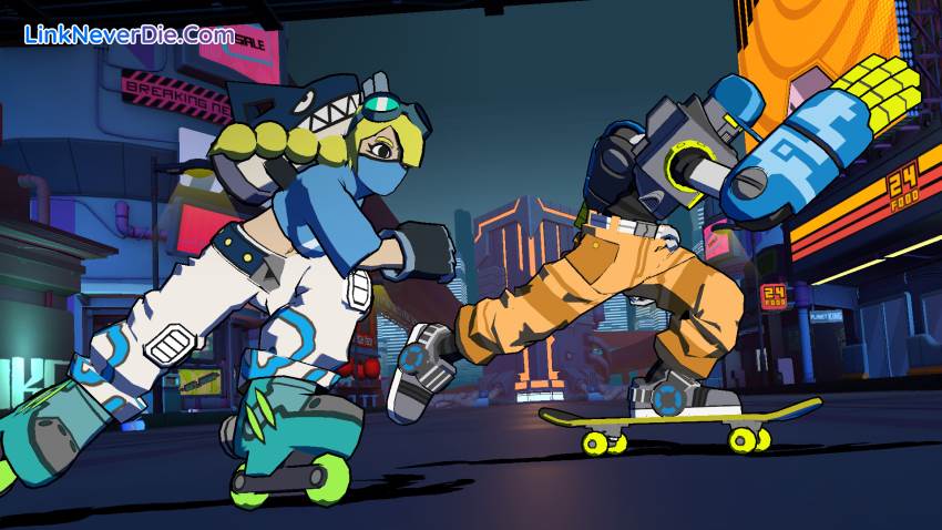 Hình ảnh trong game Lethal League Blaze (screenshot) Hình ảnh trong game Lethal League Blaze (screenshot)
