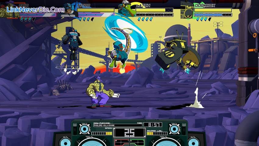 Hình ảnh trong game Lethal League Blaze (screenshot) Hình ảnh trong game Lethal League Blaze (screenshot)
