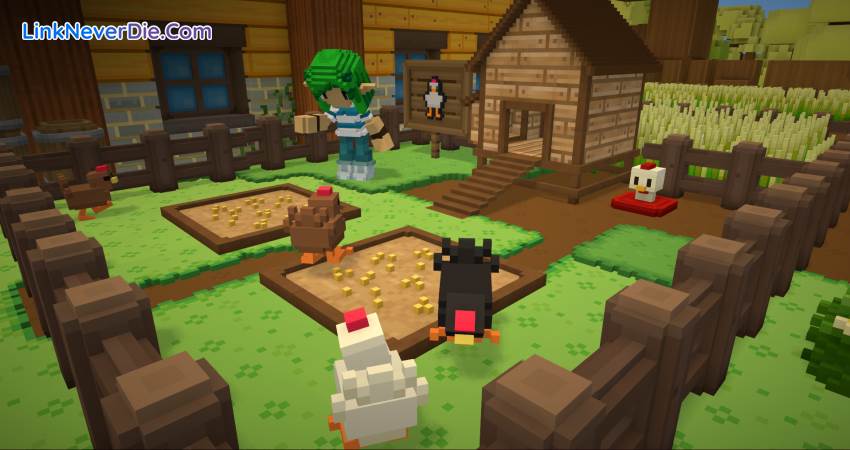 Hình ảnh trong game Staxel (screenshot) Hình ảnh trong game Staxel (screenshot)