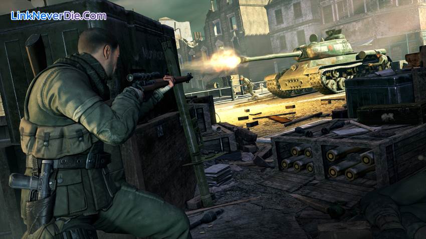 Hình ảnh trong game Sniper Elite V2 Remastered (screenshot) Hình ảnh trong game Sniper Elite V2 Remastered (screenshot)