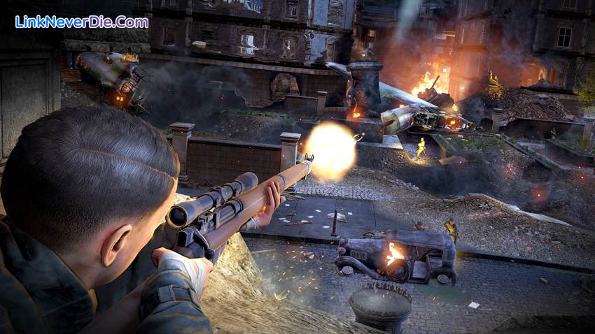 Hình ảnh trong game Sniper Elite V2 Remastered (screenshot) Hình ảnh trong game Sniper Elite V2 Remastered (screenshot)