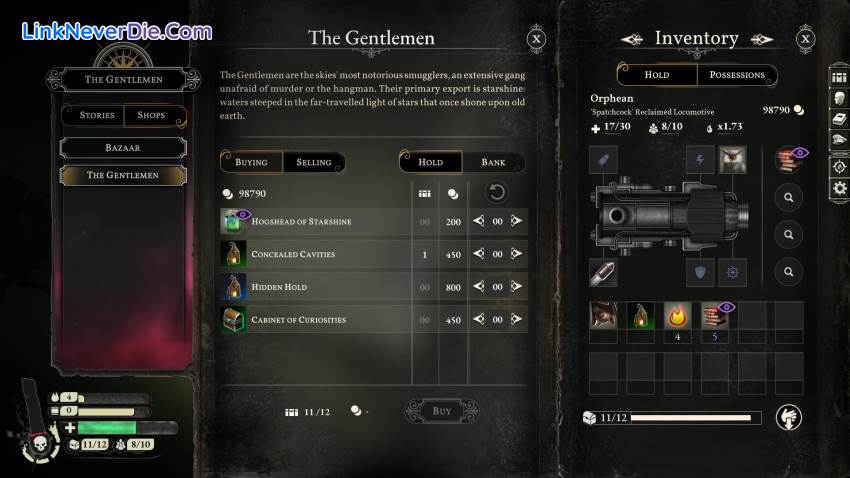 Hình ảnh trong game SUNLESS SKIES (screenshot) Hình ảnh trong game SUNLESS SKIES (screenshot)