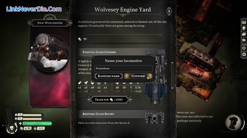 Hình ảnh trong game SUNLESS SKIES (screenshot) Hình ảnh trong game SUNLESS SKIES (screenshot)