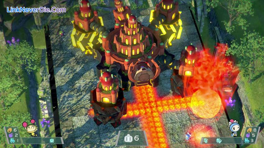 Hình ảnh trong game Super Bomberman R (screenshot) Hình ảnh trong game Super Bomberman R (screenshot)