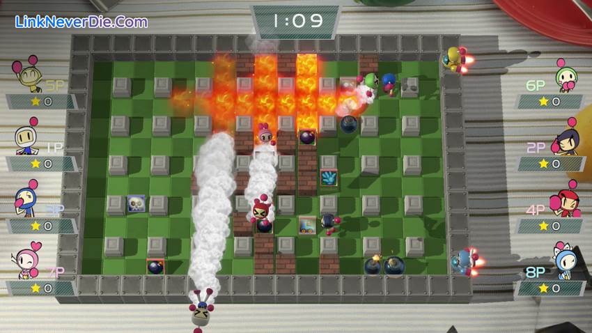 Hình ảnh trong game Super Bomberman R (screenshot) Hình ảnh trong game Super Bomberman R (screenshot)
