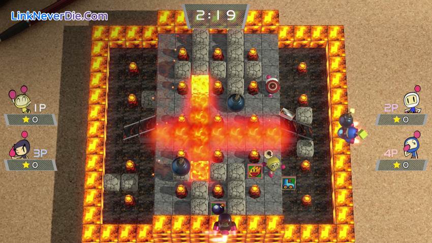 Hình ảnh trong game Super Bomberman R (screenshot) Hình ảnh trong game Super Bomberman R (screenshot)