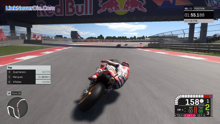 Hình ảnh trong game MotoGP 19 (screenshot) Hình ảnh trong game MotoGP 19 (screenshot)