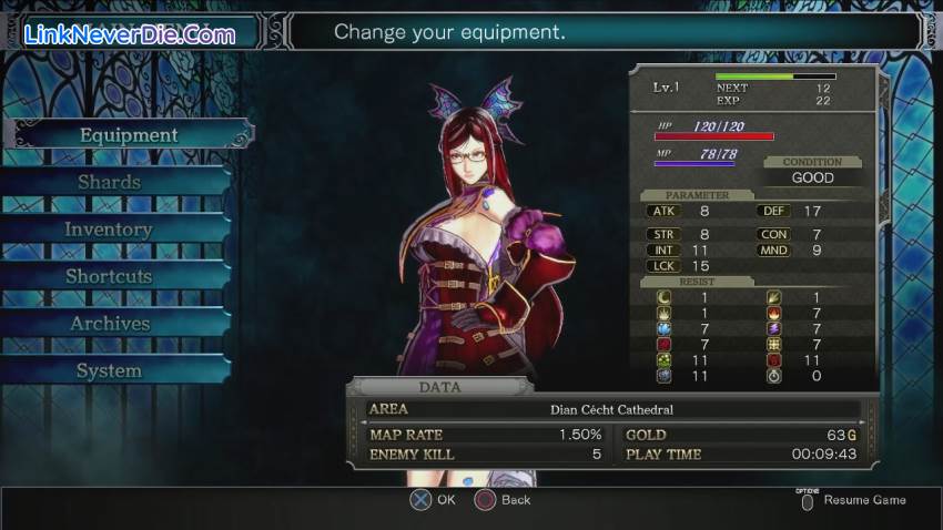 Hình ảnh trong game Bloodstained: Ritual of the Night (screenshot) Hình ảnh trong game Bloodstained: Ritual of the Night (screenshot)